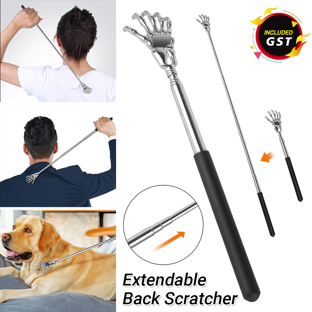 Extendable Back Scratcher Metal Claw Telescoping Backscratcher Massager