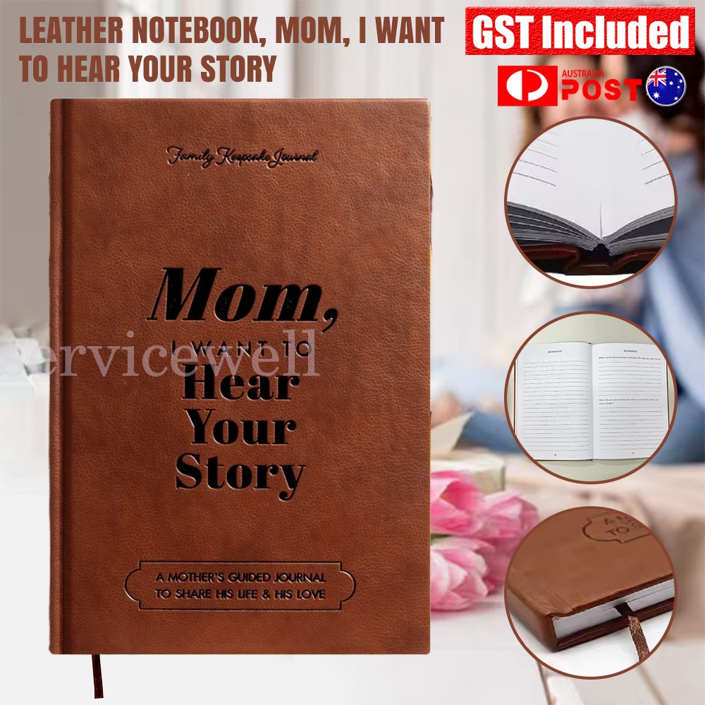 Mom I Want to Hear Your Story A Mom's Guided Journal Share Memory Life