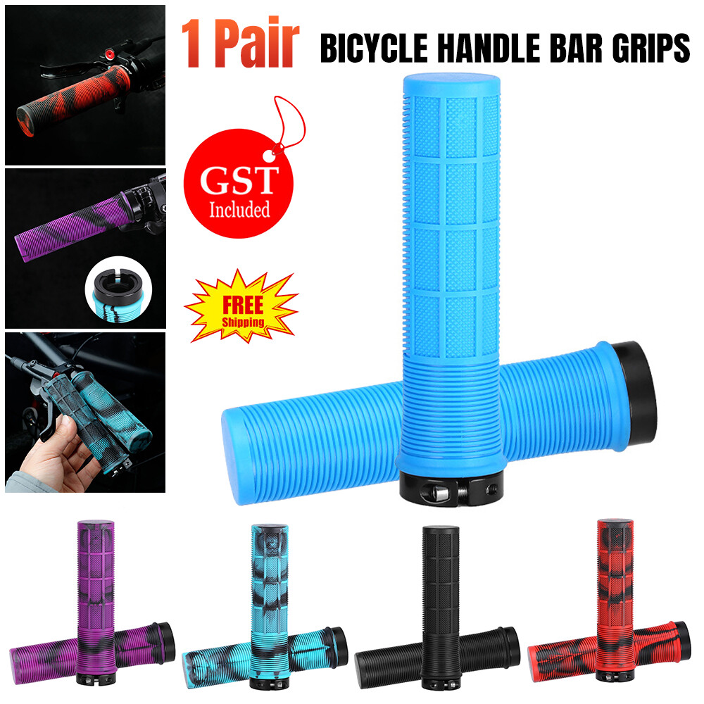 Anti Slip Lock On Bike Handlebar Handle Hand Grips BMX MTB Mountain Bicycle