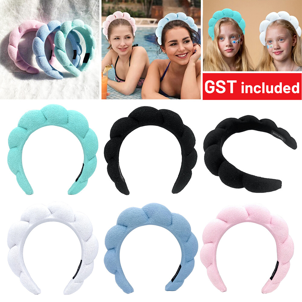 Spa Headband Sponge Spa Headband for Washing Face Facial Makeup Headband