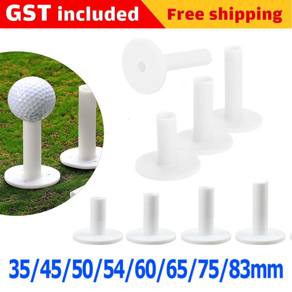 8x Step Down Practice Golf Tees Holder Rubber Driving Range Home Training