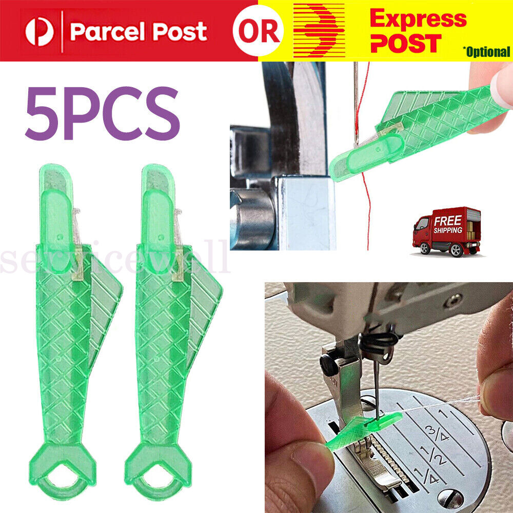 Simple DIY Needle Threader Threading Hand Threading Small Sewing Tools