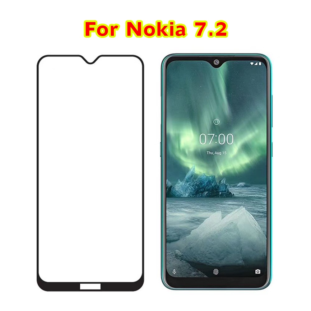Heavy Duty Tough Gel Ultra Clear Shockproof Bumper Case Cover For Nokia 7.2
