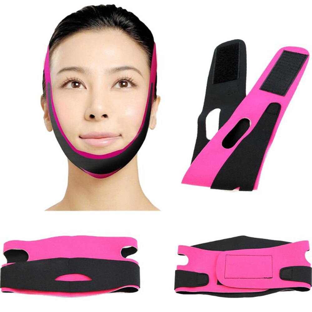 V Face Lift Slim Strap Belt Double Chin Reducer skin smoothing Bandage Aging Band