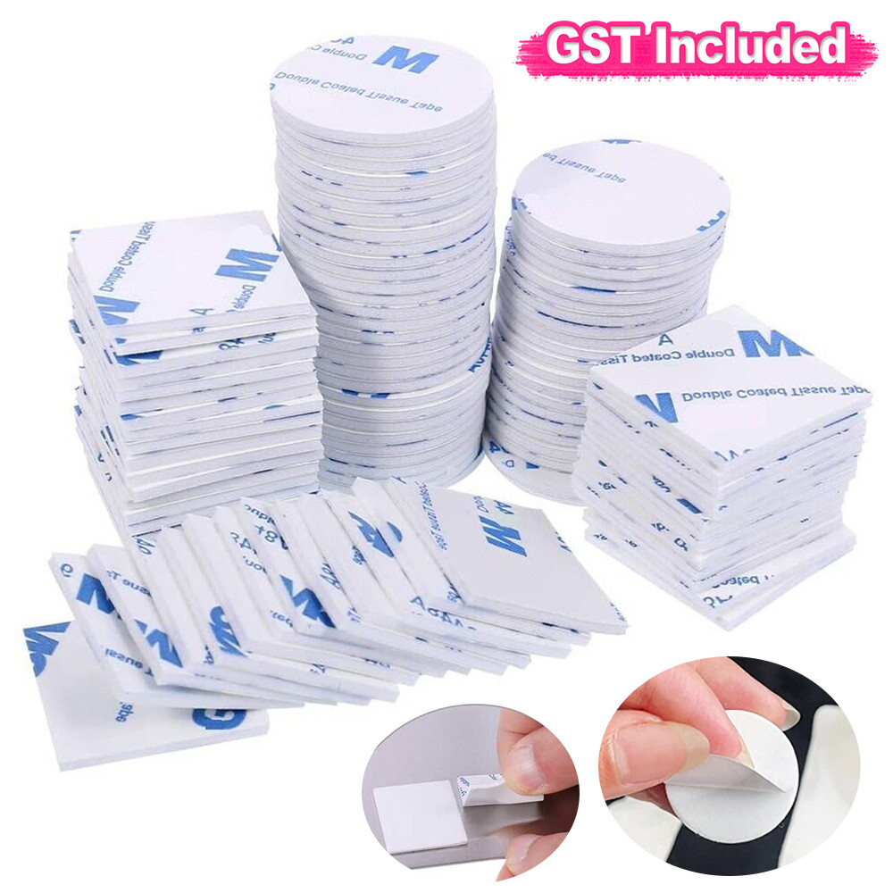 Double Sided Sticky Pads Heavy Duty Adhesive Mounting Tape Dash Cam