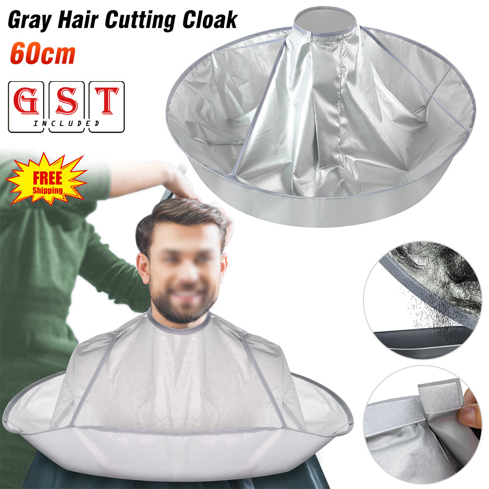 Barber Gown Cloth Hair Cutting Cape Cloak Umbrella Hairdressing Salon Home
