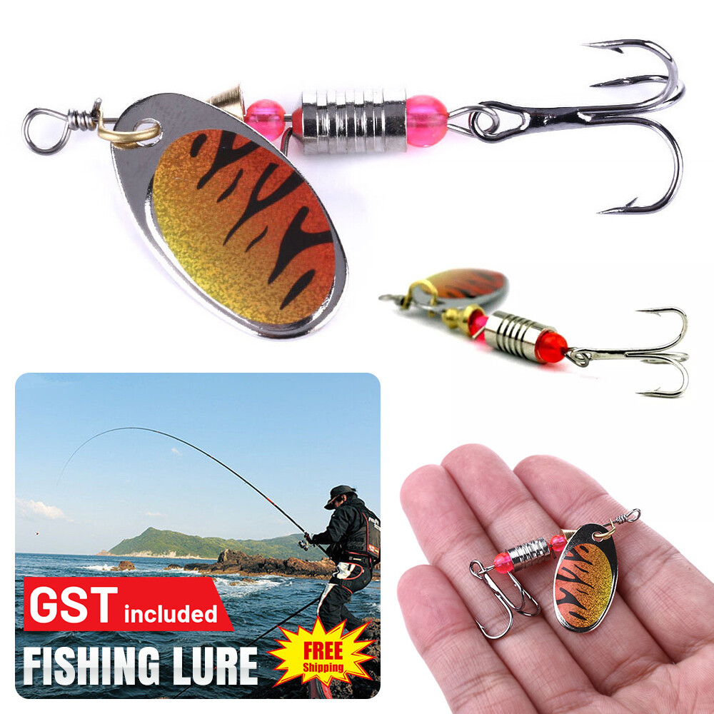 Redfin Trout Spinners Spoon Bait Fishing Lure Metal Lures Bass Tackle