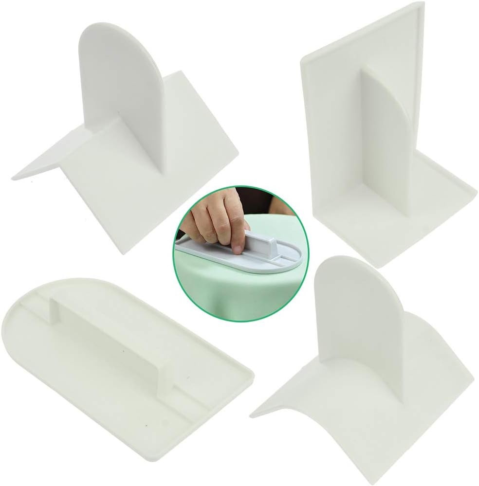 4pcs Fondant Icing Smoother Polisher Set for Cake Decorating Sugarcraft Tool