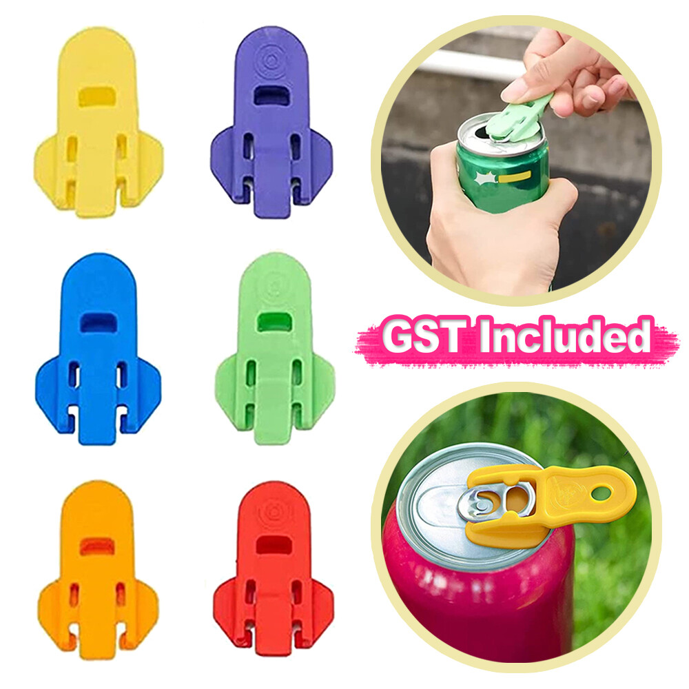 6X Easy Can Opener Portable Drink Beer Cola Beverage Drink Opener Party Tool