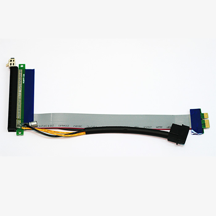 1x to 16x Riser PCI-E extension Cable For Molex Connector for Litecoin Mining