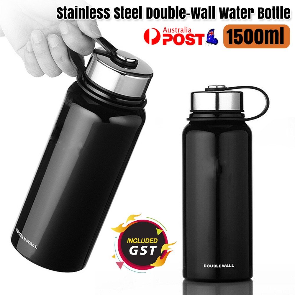 Water Bottle Stainless Steel Double Wall Cycling Vacuum Insulated Drink Cup