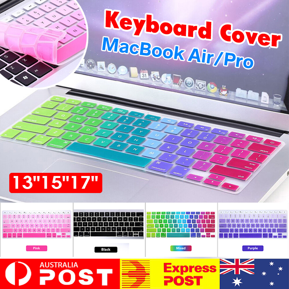 Keyboard Soft Case Cover Protector for Apple MacBook Air Pro 13 15 17 inch