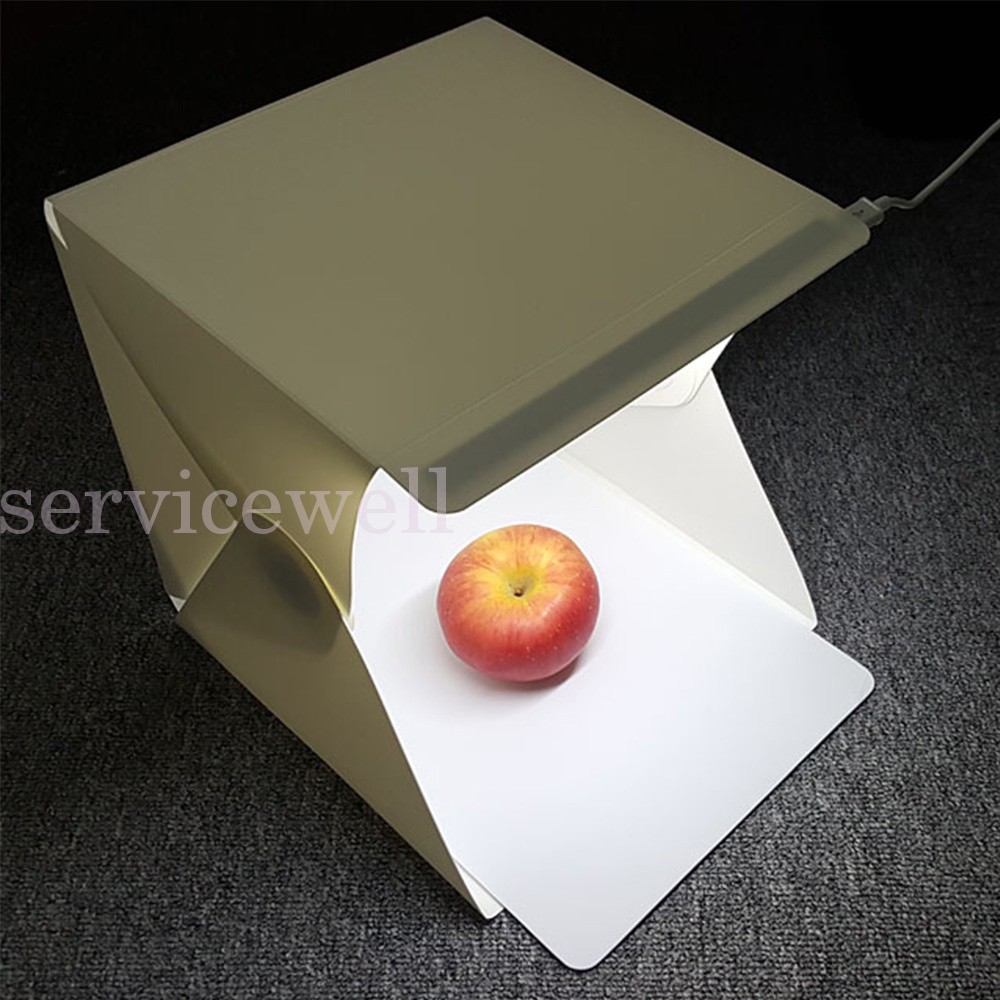 Light Tent Portable Light Box Photography Photo Studio Light Room + Backdrops