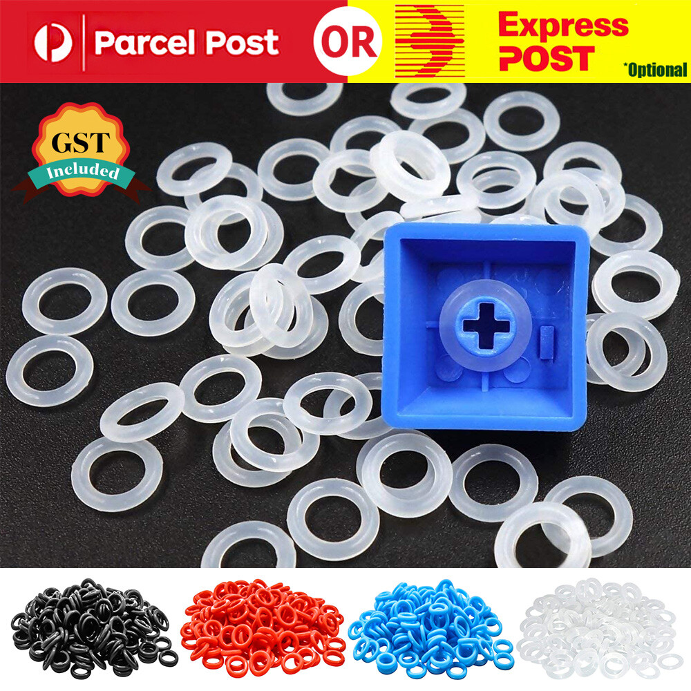 Keycap Rubber Keyboard O Rings Switch Dampeners Cherry MX Key Stem
