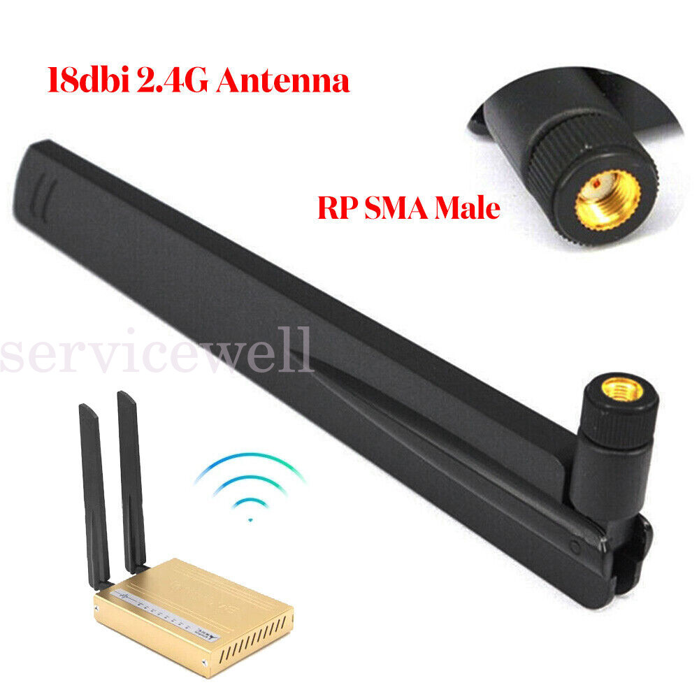 4G Full Band LTE Antenna SMA Male Connector 18dBi High Gain Antenna Signal
