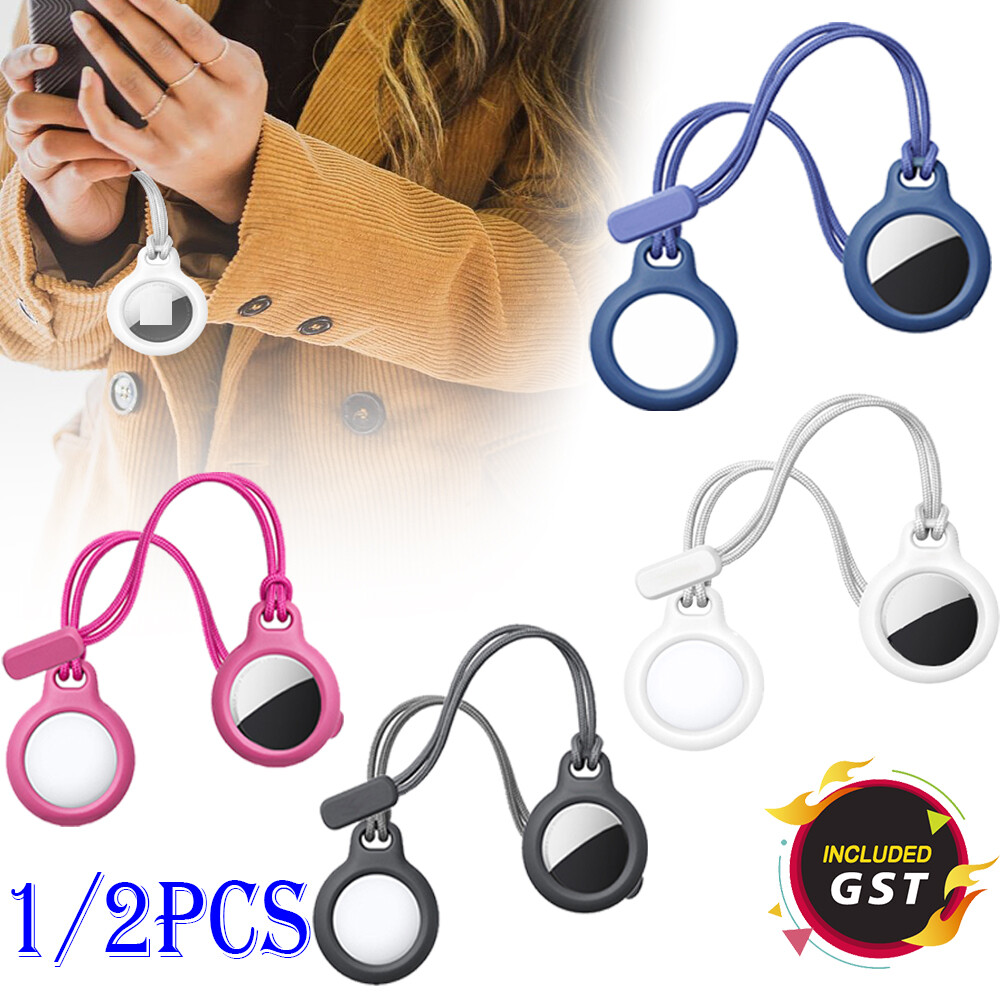 Lanyard Case Protector Key Chain Protective Cover Shell For Airtag Apple