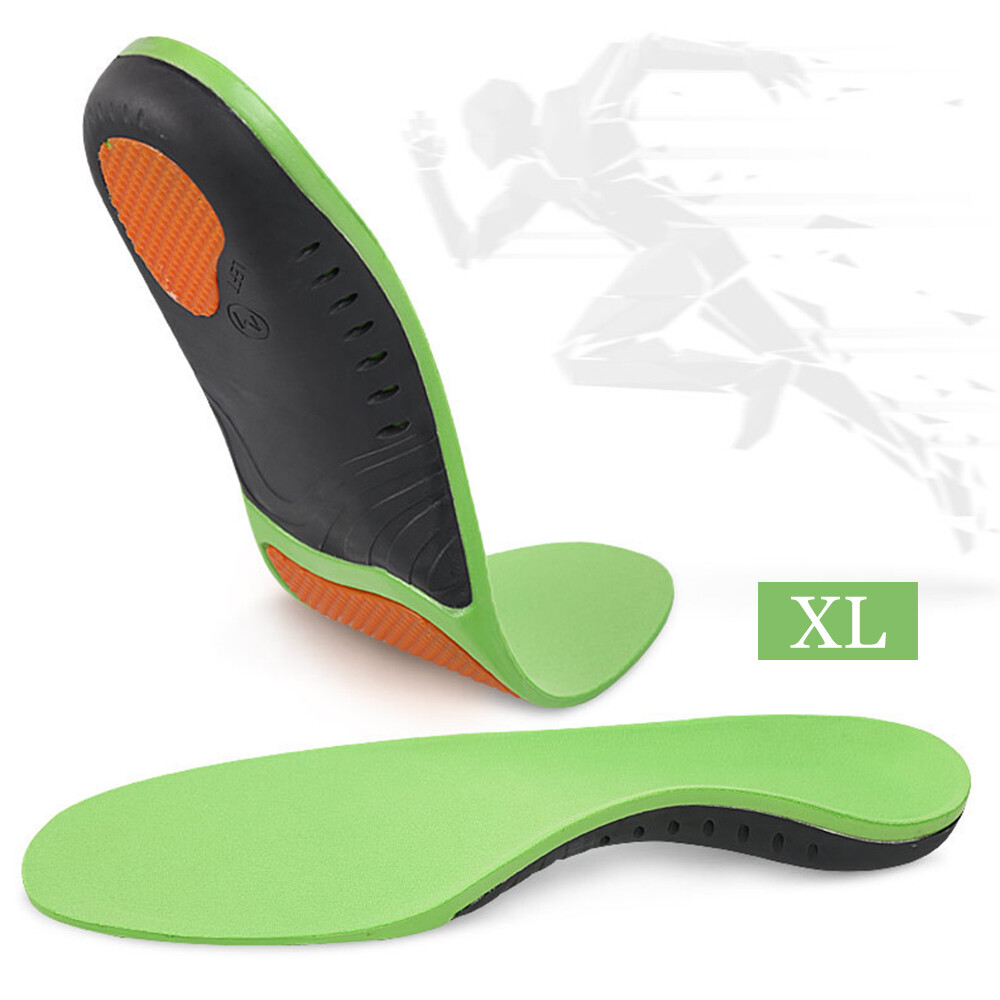 Pair Orthotic Insoles Arch Support Flat Foot Feet High foot arch support Pad
