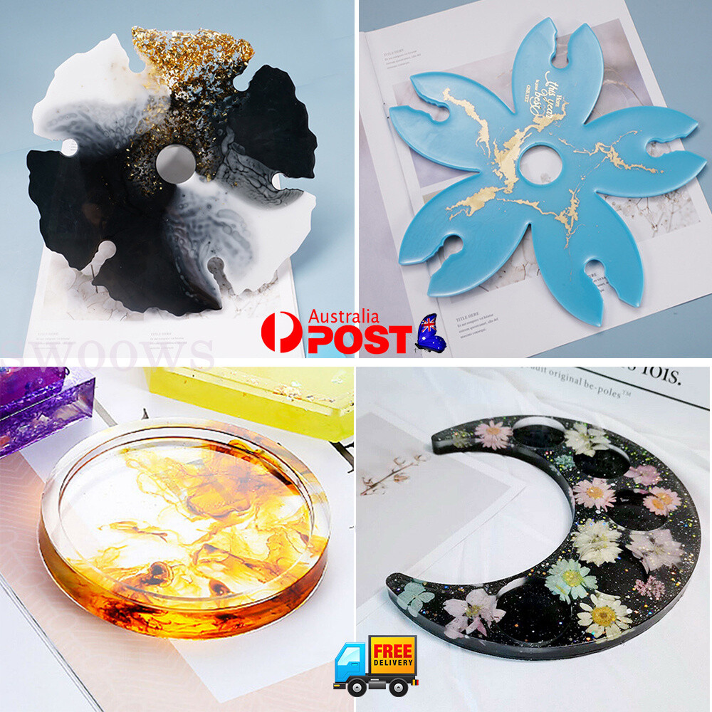 Silicone Wine Glass Holder Coaster Resin Casting Mould Cup Epoxy Mold Craft Tool